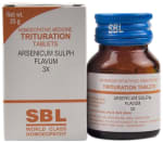 SBL Arsenicum Sulph Flavum Trituration Tablet 3X..